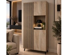 Βιβλιοθήκη Riva ελληνικής κατασκευής 150Y x 68M x 33B εκ.