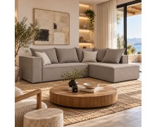 Καναπές γωνία Loren ελληνικής κατασκευής 280x205x95 εκ