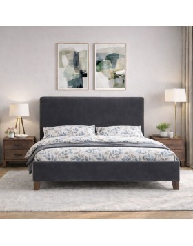 Κρεβάτι υφασμάτινο Lito ελληνικής κατασκευής