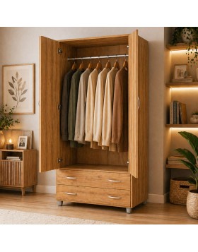 Ντουλάπα χειροποίητη ελληνικής κατασκευής  85Χ180Χ49