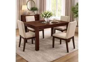 Τραπέζι τραπεζαρίας Evelyn Ξύλο οξιάς 