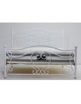 Σιδερένιο κρεβάτι LOVE Βαρέως τύπου ελληνικής κατασκευής