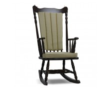 Παραδοσιακή κουνιστή πολυθρόνα Ελληνικής κατασκευής μασίφ οξιά