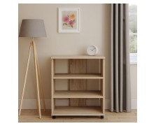 Έπιπλο τηλεοράσεως τροχήλατο ανοικτό με 2 ραφάκια κινούμενα  Ελληνικής κατασκευής Υ74 x Π60 x Β40 cm