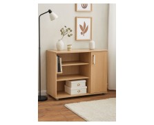 Έπιπλο τηλεοράσεως με 1 ντουλαπάκι και 2 ραφάκια κινούμενα Ελληνικής κατασκευής