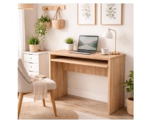 Γραφείο από μελαμίνη με 1 συρτάρι πληκτρολογίου  Υ0,77 x Μ0,90 x B0,60