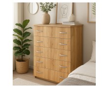 Συρταριέρα Ελληνικής κατασκευής με 5 συρτάρια Υ120 x Π90 x Β45 cm