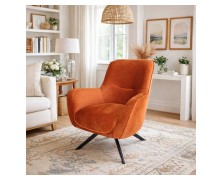 Πολυθρόνα Detroit ελληνικής κατασκευής με περιστρεφόμενη βάση