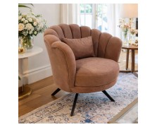 Πολυθρόνα Santa Monica ελληνικής κατασκευής με περιστρεφόμενη βάση