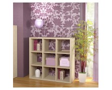 Βιβλιοθήκη κυβική ελληνικής κατασκευής 110x35x110