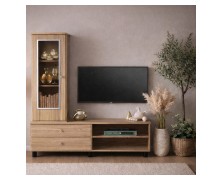 Σύνθεση σαλονιού Hugo ελληνικής κατασκευής 135x45Bx140Y