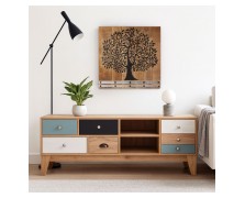 Έπιπλο Τηλεόρασης Boho ελληνικής κατασκευής 150x45Bx51Y 