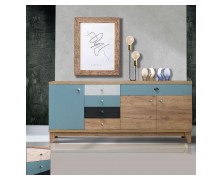 Μπουφές Boho ελληνικής κατασκευής 200x45Bx85Y 