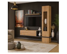 Σύνθετο Σαλονιού Tove Μ220xΒ40xΥ200εκ. ελληνικής κατασκευής