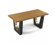 Τραπέζι τραπεζαρίας Felix καπλαμά με μεταλλική βάση ελληνικής κατασκευής 180x90cm