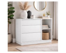 Συρταριέρα-Παπουτσοθήκη Ελληνικής κατασκευής με 3 συρτάρια και 1 ράφι 100Μx40Bx80Yεκ 