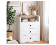 Συρταριέρα Ελληνικής κατασκευής  με 3 συρτάρια 80Μx40Bx100Yεκ 