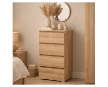 Συρταριέρα Oslo Ελληνικής κατασκευής  με 4 συρτάρια 60Μx45Bx100Yεκ