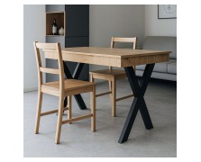 Τραπέζι κουζίνας επεκτεινόμενο 120+30x70Βx80Υεκ ελληνικής κατασκευής