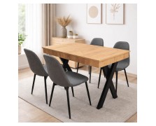 Τραπέζι κουζίνας επεκτεινόμενο 120+30x70Βx80Υεκ ελληνικής κατασκευής