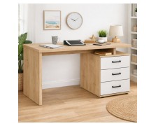 Γραφείο Ελληνικής κατασκευής με 3 συρτάρια 120Χ50ΒΧ77Υ