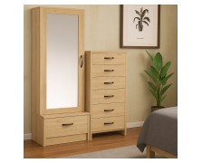 Μπουντουάρ με καθρέφτη και συρταριέρα Ελληνικής κατασκευής 