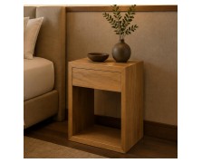 Κομοδίνο από δρυς MDF Ibiza 40Πx30x60Y