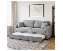 Καναπές κρεβάτι με συρόμενο μηχανισμό ελληνικής κατασκευής 220*90