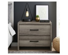 Κομοδίνο με 2 συρτάρια  ελληνικής κατασκευής 50x35x44cm