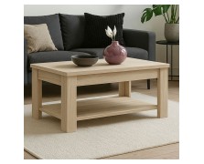 Τραπεζάκι σαλονιού απο μελαμίνη 120x60x42Y