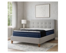 Kρεβάτι υφασμάτινο Alba ελληνικής κατασκευής 160x200