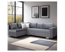 Καναπές γωνία Elliot 285x195x88cm ελληνικής κατασκευής