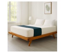 Κρεβάτι-βάση από μασίφ Πεύκο 8εκ Ελληνικής κατασκευής 160x200