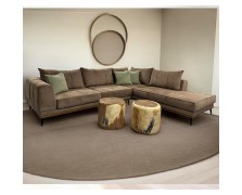 Καναπές γωνία Sierra 310x246x103cm  ελληνικής κατασκευής