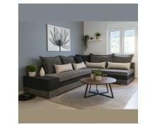 Καναπές γωνία Ariadne 290x240x100cm ελληνικής κατασκευής