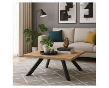 Τραπεζάκι σαλονιού Brody 90x90x42