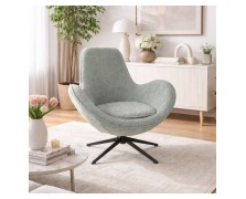 Πολυθρόνα περιστεφόμενη 86x76x87Υ