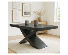 Τραπέζι τραπεζαρίας Δρυς ξύλο Χ ελληνικής κατασκευής