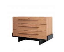 Συρταριέρα ελληνικής κατασκευής Edith δρυς Mdf 120x45