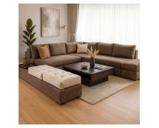 Καναπές γωνία σε σχήμα Π  240Γx320x160x95 εκ.