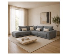 Καναπές γωνία Prestige ελληνικής κατασκευής 310x240x103