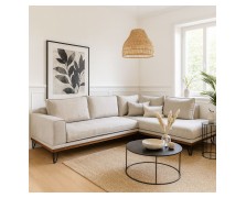 Καναπές γωνία Spencer ελληνικής κατασκευής 300x240x103