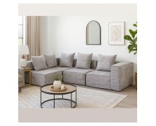 Καναπές γωνία Νήσος ελληνικής κατασκευής 314x200x112Β