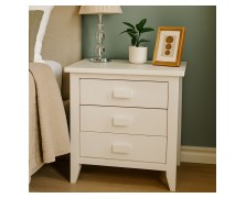 Κομοδίνο Αίγινα απο μασιφ ξύλο ελληνικής κατασκευής 52Mx35Bx55Υ