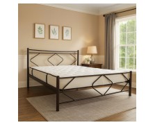 Κρεβάτι σιδερένιο Vane βαρέως τύπου ελληνικής κατασκευής 