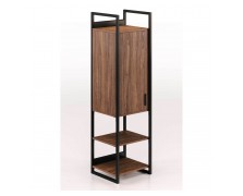 Ντουλάπα μεταλλικη με ντουλάπι και ράφια ελληνικής κατασκευής 60x55x190