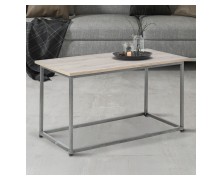 Τραπεζάκι σαλονιού σιδερένιο με καπάκι μελαμίνης 110Mx50Bx45Y ελληνικής κατασκευής