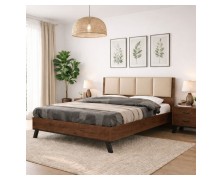 Κρεβάτι ξύλινο William ελληνικής κατασκευής 160x200