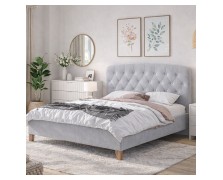 Κρεβάτι υφασμάτινο Cameron ελληνικής κατασκευής 160x200