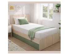 Κρεβάτι παιδικό ξύλινο Bryson ελληνικής κατασκευής